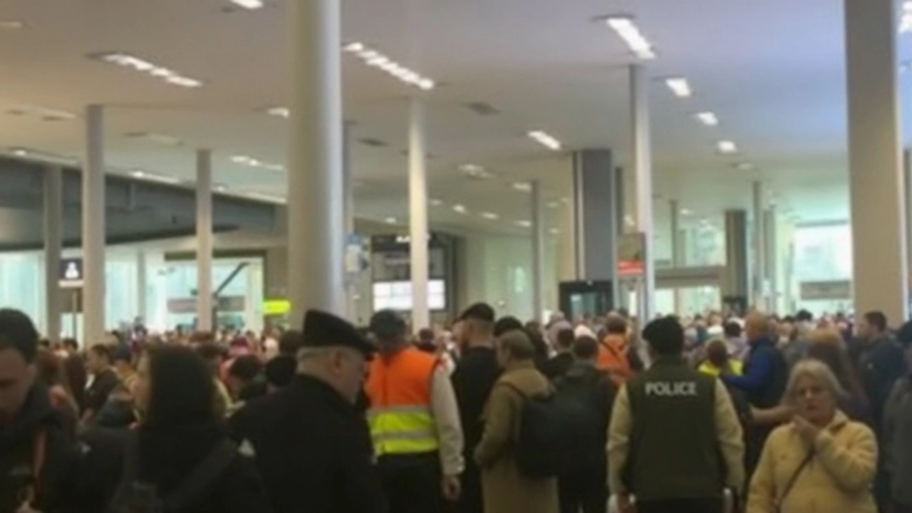 Gatwick Havalimanı Güney Terminali Güvenlik Alarmı Nedeniyle Boşaltıldı