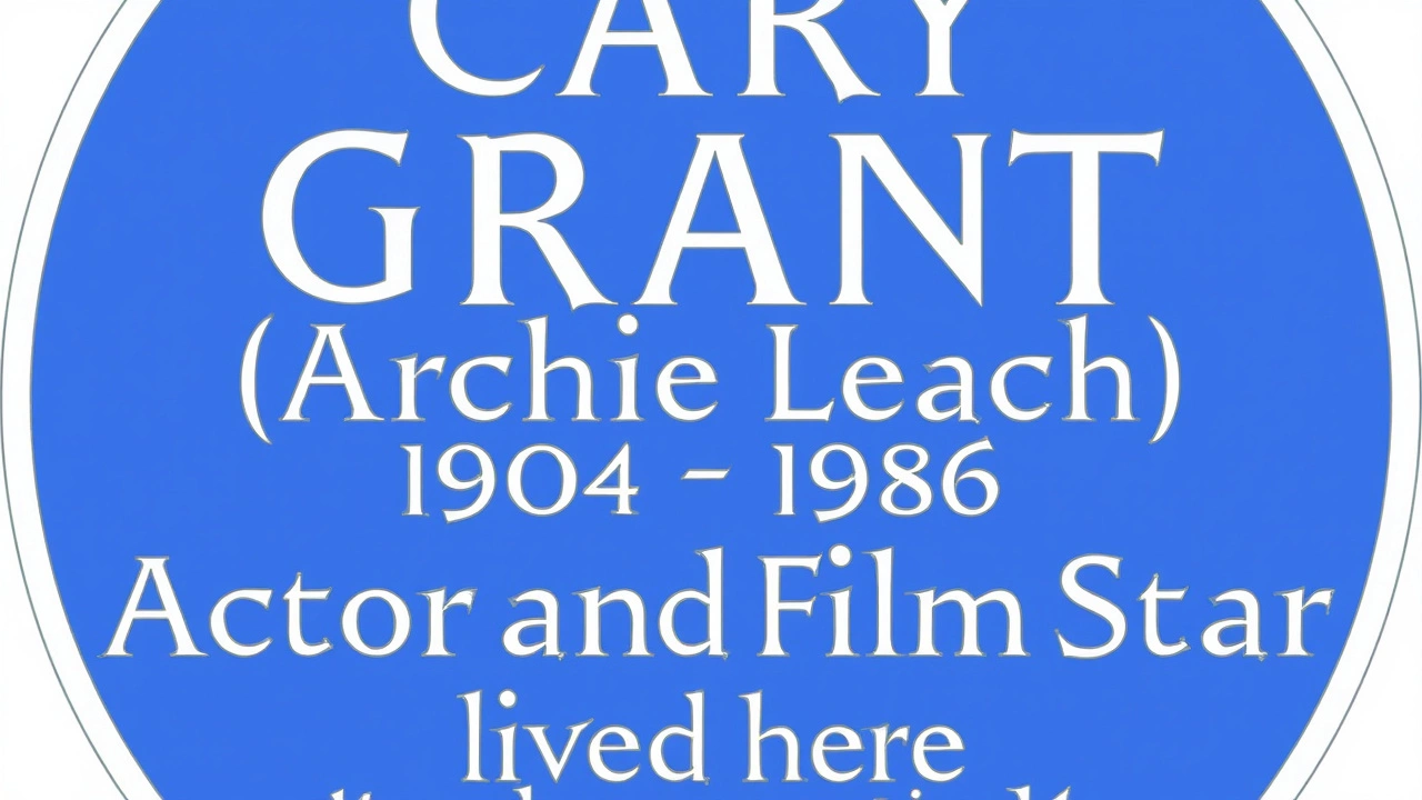 Cary Grant’in Bristol’daki Çocukluk Evinin Duvarına Anlamlı Mavi Plaket