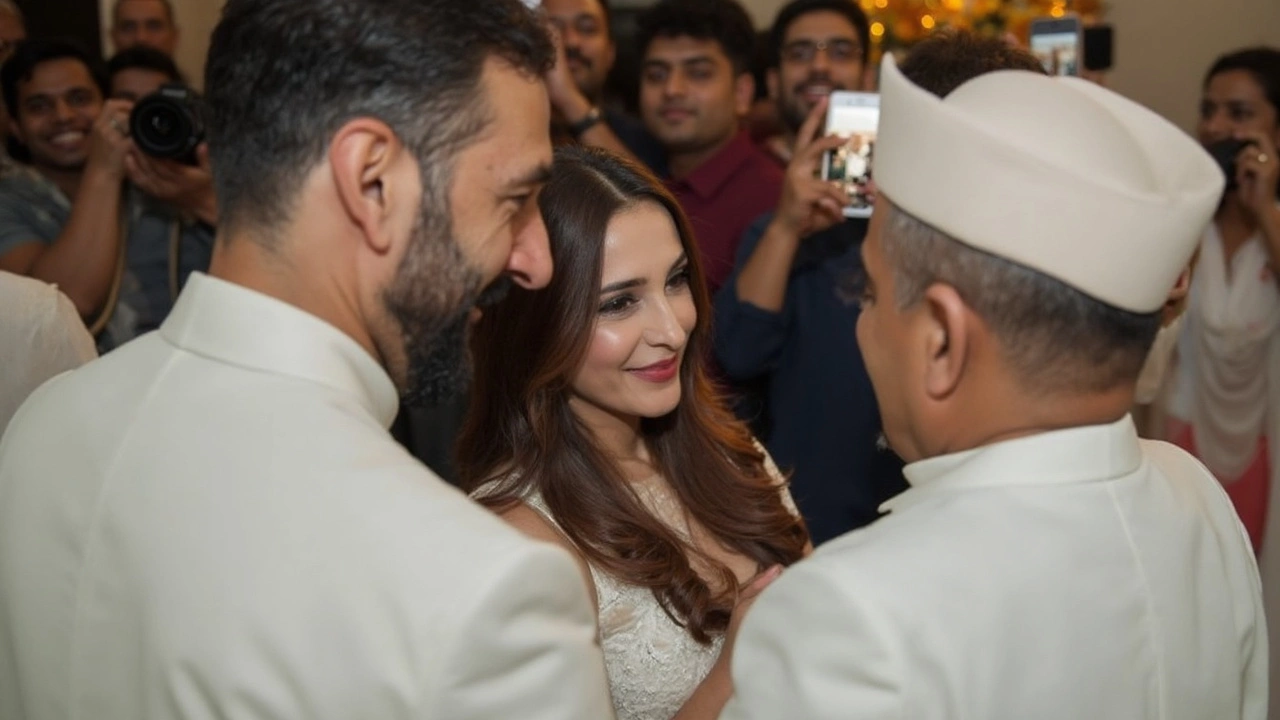 Aishwarya Rai ve Abhishek Bachchan'ın Beyaz Uyumu Konark Gowariker’in Düğününde Göz Kamaştırdı